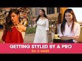 Getting styled by a pro for a week  ft arushi  ok tested