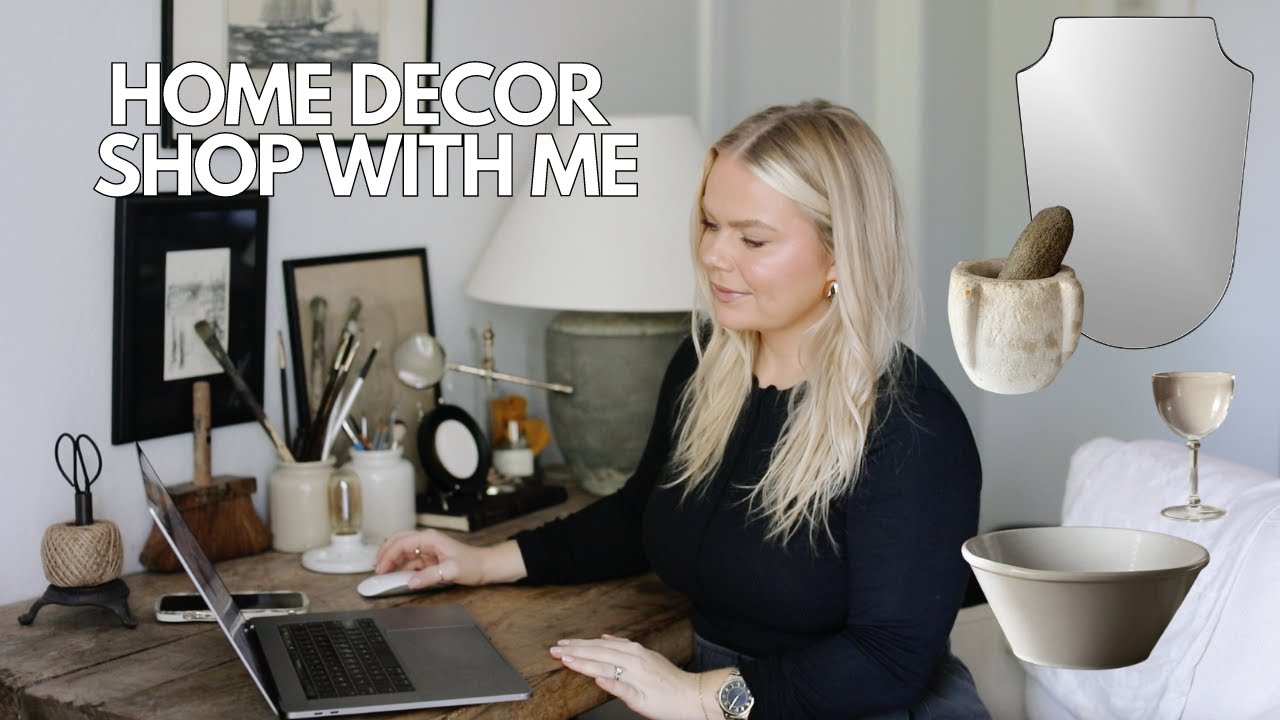 HOME DECOR SHOP WITH ME | Pottery Barn, The White Company ...