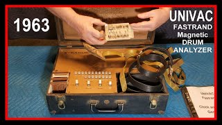 Computer History UNIVAC MAGNETIC DRUM ANALYZER Calibrator Mass Storage Unit, Sperry FASTRAND  1963 by Computer History Archives Project  ('CHAP') 2,640 views 1 year ago 7 minutes, 59 seconds