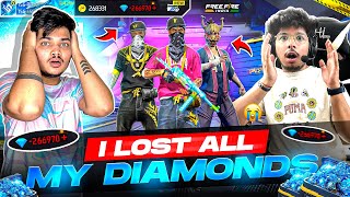 Unluckiest Player Of Free Fire Lost All His Diamonds In Luck Royale😭💎 -2,00,000 | Garena Free Fire