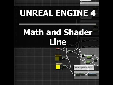 UE4 Tutorial - Create 2D Line with Material