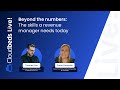 Cloudbeds Live:  The skills a revenue manager needs today