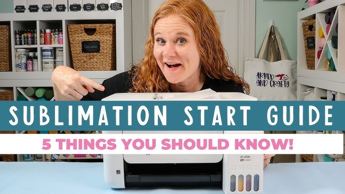 Sublimation for Beginners: Supplies for Getting Started 