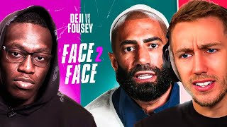 Miniminter Reacts To Deji Vs Fousey - FACE OFF