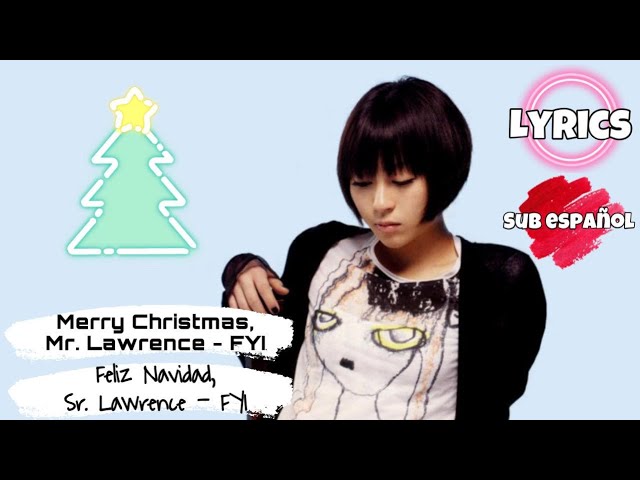 Utada Hikaru - Merry Christmas Mr. Lawrence - FYI (Lyrics + Sub Español) class=