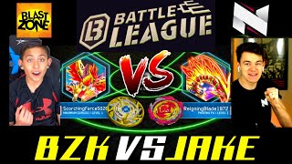 Beyblade Burst Turbo Battle League!  BZK vs Ilinnuc! screenshot 5