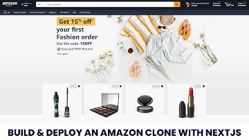 🔥 Build and Deploy an Amazon Clone with Next.js 15, Firebase & Tailwind CSS | Step-by-Step Tutorial