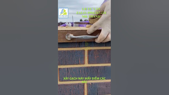 Thợ xây tường không trát, tay nghề thế này trả lương bao nhiêu 1 ngày được các Bác nhỉ AZ861 #nhadep