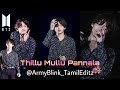 Thillu Mullu Pannala🙅||BTS V 💜||Bts tamil edit@ArmyBlink_TamilEditz