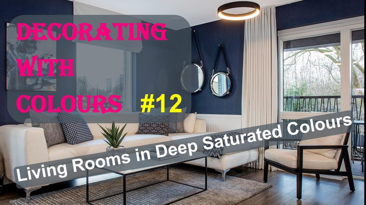 Living Rooms in Deep Saturated Colours Decorating with Colors 12