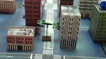 Shaltari vs United Colonies of Man Dropzone Commander Battle Report