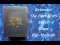 Botanica the herbalists tarot  silent flipthrough