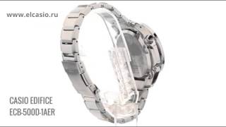 casio edifice ecb 500d 1a ecb 500d 1aer