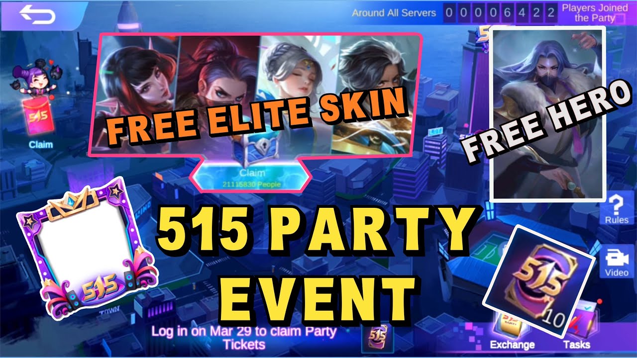 Mobile Legend Free Skin And Diamond Claim / How To Get Free Skins On