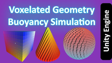 Voxelated Geometries | Buoyancy Simulation Approximation