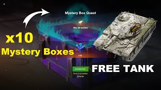 Fight for Free Mystery Boxes and Free Tank T49 Fearless! - Live Stream!  World of Tanks Blitz