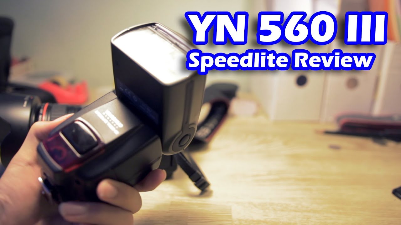 yongnuo yn-560 iii wireless flash speedlite for canon