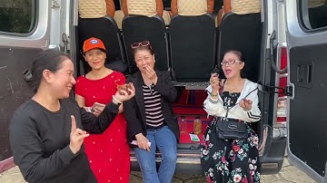 Đoàn hành hương dừng chân giải lao viếng nhà thờ Thác Đá Hạ #quynhonbinhdinh 