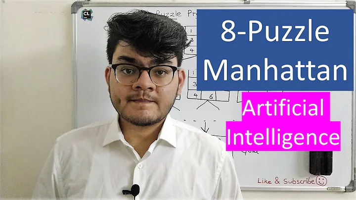 8 Puzzle Problem using Manhattan Distance in Artificial Intelligence