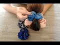 como hacer una dona de tela o scrunchie