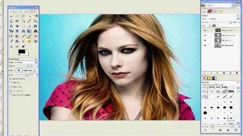 avril lavigne as a vampire gimp