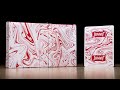 Juggler Marble Ruby - La mejor baraja para Cardistry y Magia