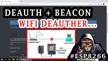 2 FITUR DALAM SATU ALAT.. TUTORIAL WIFI DEAUTHER + BEACON  #ESP8266 #DEAUTHER #JAMMER #WEMOSD1MINI