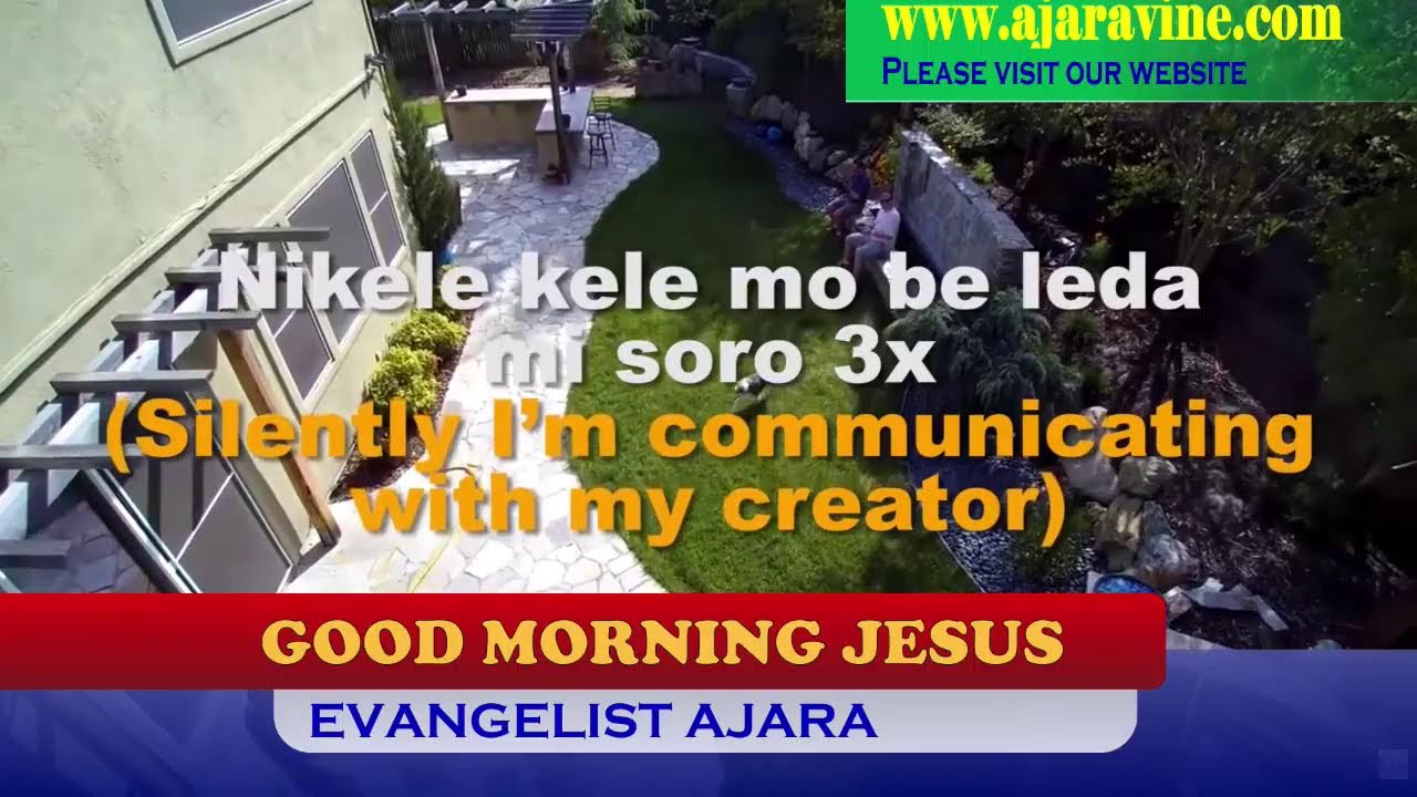 GOOD MORNING JESUS (PRAYER WORSHIP & WORD) ON AJARA TV. 22/01/2026
