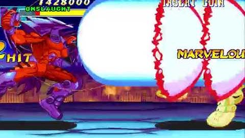 Marvel vs. Capcom: Clash of Super Heroes  - Play Onslaught