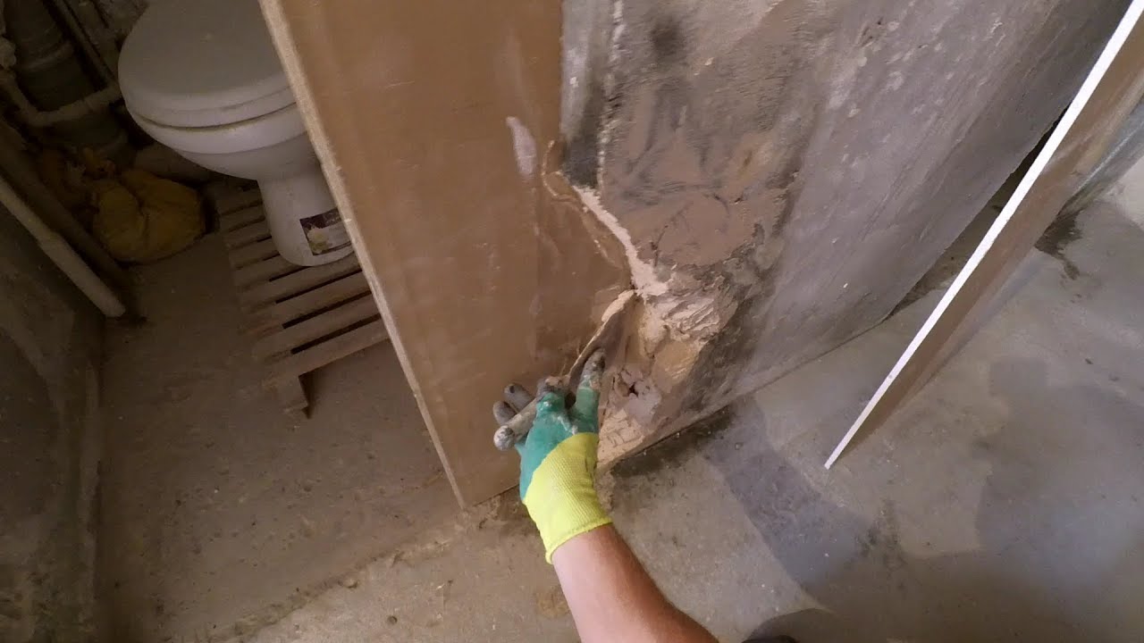 Как отбелить бетонную стену