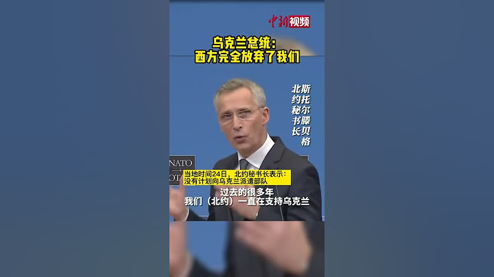 乌总统称西方完全放弃了乌克兰 - 天天要闻