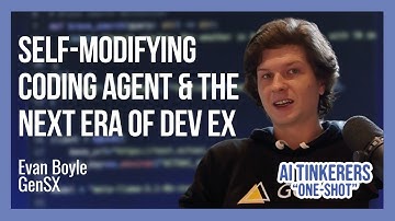 $4 Self-Modifying Coding Agents?! Evan Boyle Breaks Down GenSX