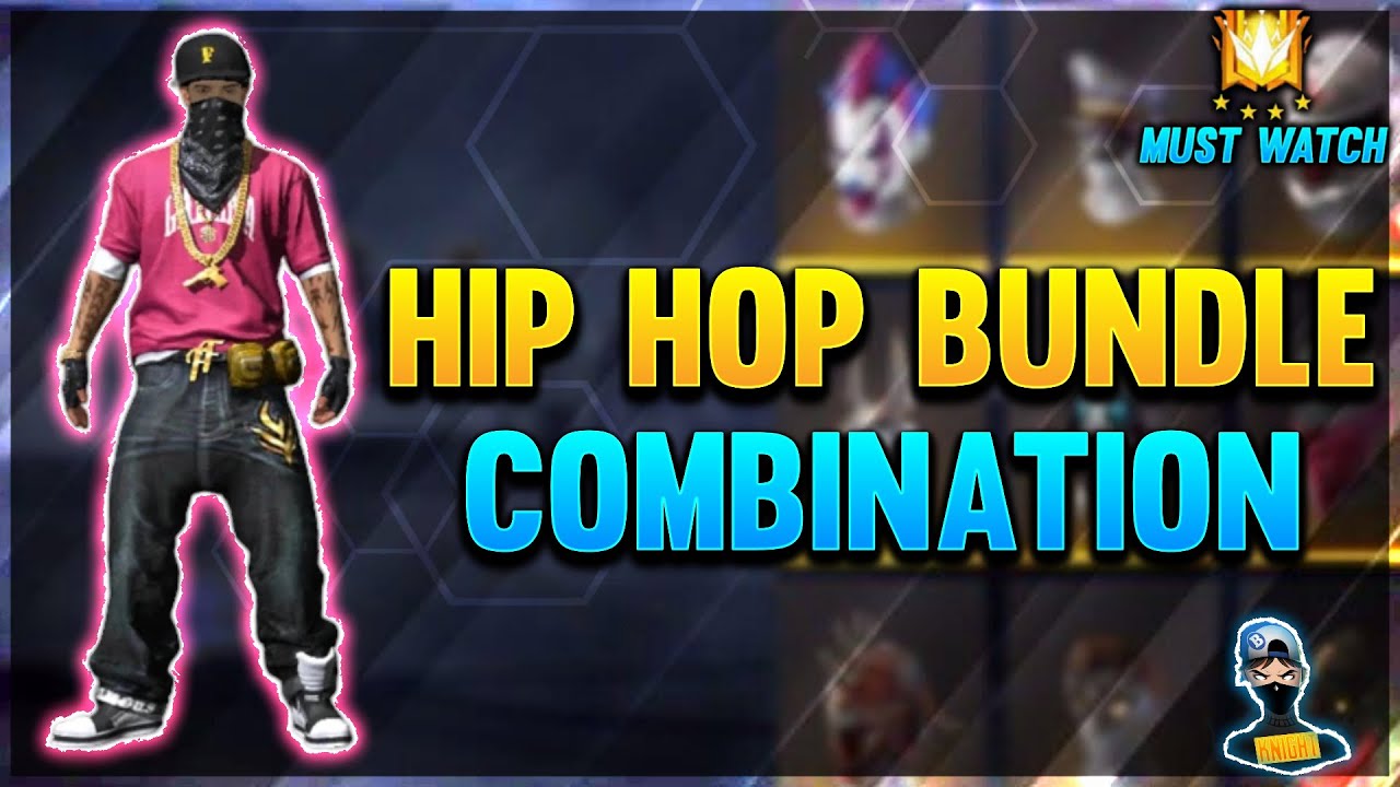 Free Fire Hip Hop Bundle Combination Hip Hop Bundle Bundle Free
