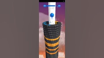 Stack Ball game Level 332 #gamer #stackballgame #shorts