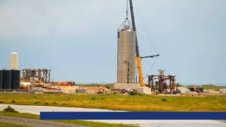 SpaceX Starship assembly 24h timelapse 2020-09-06