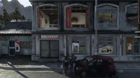 INSANE CROSS MAP AXE- Black Ops 2- axe hits across Standoff at 0.0 seconds- 3 different views