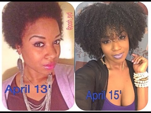 2 Yr Natural Hair Journey Recap Type 4 Hair I Am Posh Syd