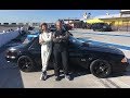 Project Fox Mustang - YouTuber Hot Lap Challenge (w/ Justin Bell)