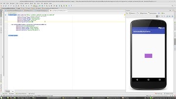 How to create button through XML in android studio