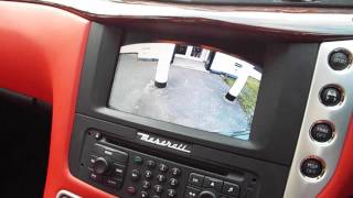 Maserati Granturismo Audio Upgrade and Reverse Camera