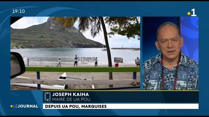 Joseph Kaiha, maire de Ua Pou