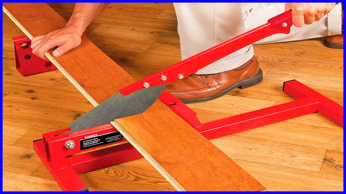 Laminate Floor Cutter You - Florcraft 8 Laminate Vinyl Plank Flooring Cutter Reviews