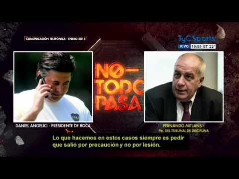 Las escuchas que filtró TyC Sports sobre Daniel Angelici