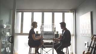 SHALLOW (A Star is Born) Acoustic Duet Cover | Jess & Matt chords