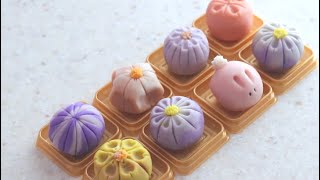 화과자 만드는 방법/Flower Cakes/CANDY ART/Wagashi ART