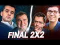 Chess 2x2.Hand and Brain. Nepo+Shakh vs Aronian and So. Final