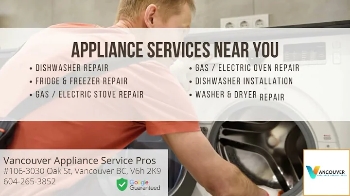 Appliance Repair In Vancouver - Vancouver Appliance Service Pros