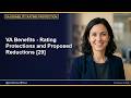 VA Benefits - Rating Protections and Proposed Reductions [29]