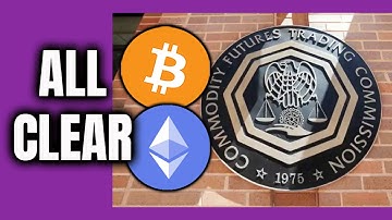 CFTC vs SEC: ETHEREUM WINS!