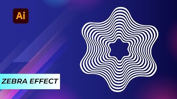 Zebra Effect | Adobe Illustrator
